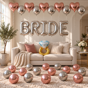 Globos para Despedida de Soltera con Helio – BRIDE